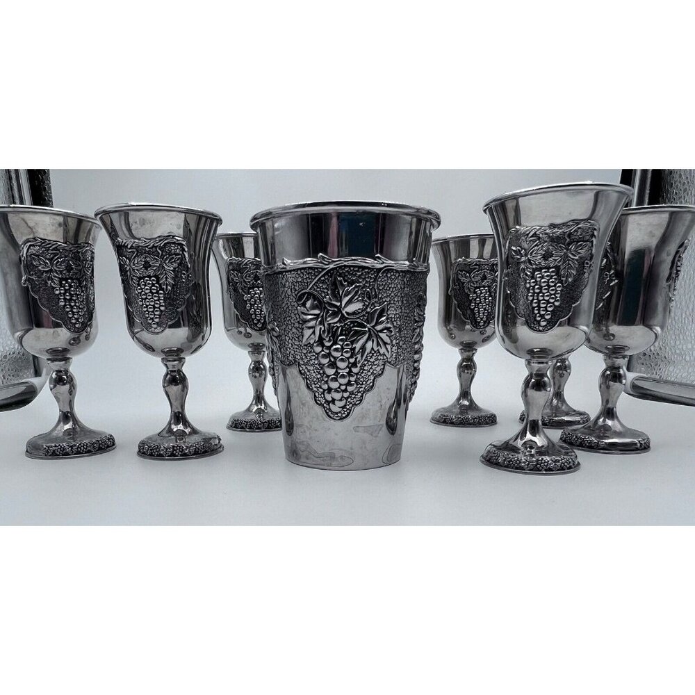 9 Piece Kiddish Cup Set